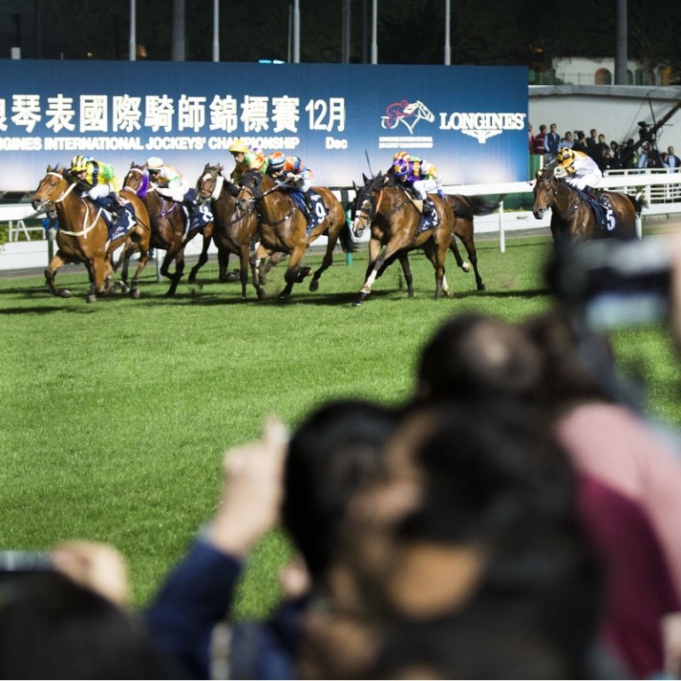 Light up the racetrack at the LONGINES International Jockeys